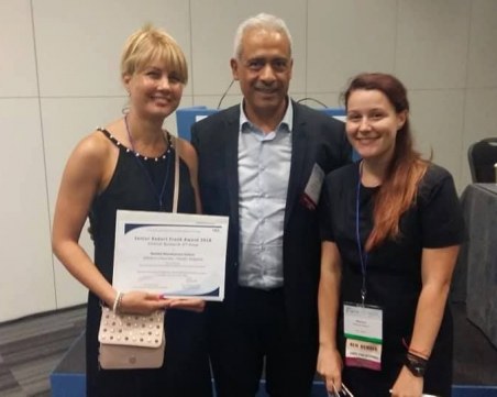 Престижна награда взе в Лондон научен екип от МУ-Пловдив