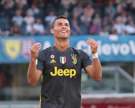 Роналдо срещу Манчестър Юн в групите на Шампионската лига