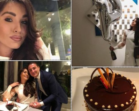 Пловдивчанка празнува рожден ден в един от любимите ресторанти на Филип Плейн СНИМКИ