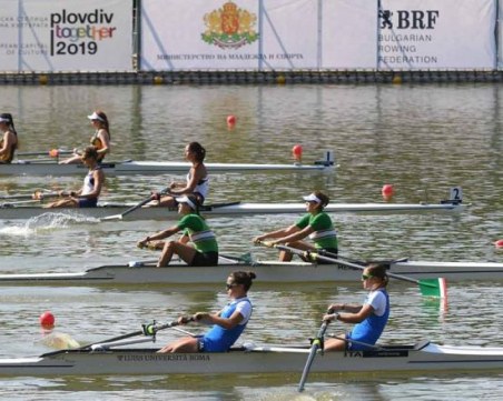 САЩ с най-много лодки на световното по гребане в Пловдив