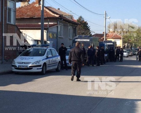 Жандармерия и СПС блокираха Пловдив и околността СНИМКИ