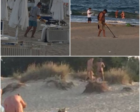 Златотърсачите са повече от нудистите на Слънчака СНИМКИ