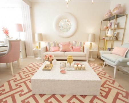 Нова мода в дизайна на дома - комбинации с розово СНИМКИ