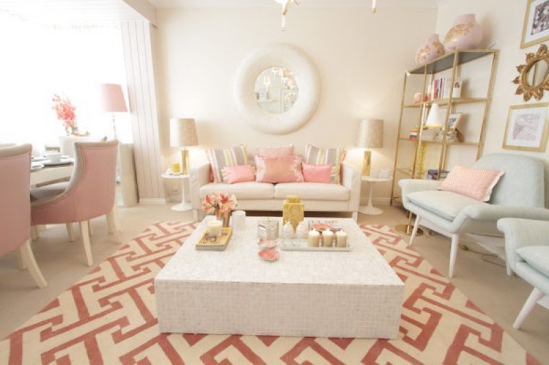 Нова мода в дизайна на дома - комбинации с розово СНИМКИ