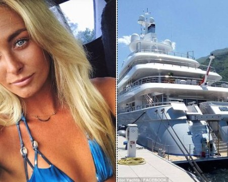 20-годишната моделка, открита мъртва, била заплетена във въжето на луксозната яхта