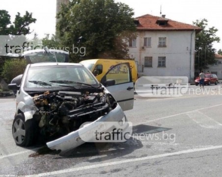 Пиян до козирката шофьор се заби в асмалък в Пловдивско