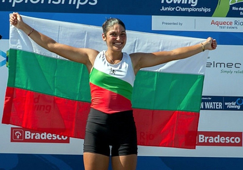Българка стана европейска шампионка по гребане