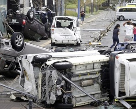 Тайфунът Джеби в Япония взе 11 жертви, ранените са над 470 СНИМКИ