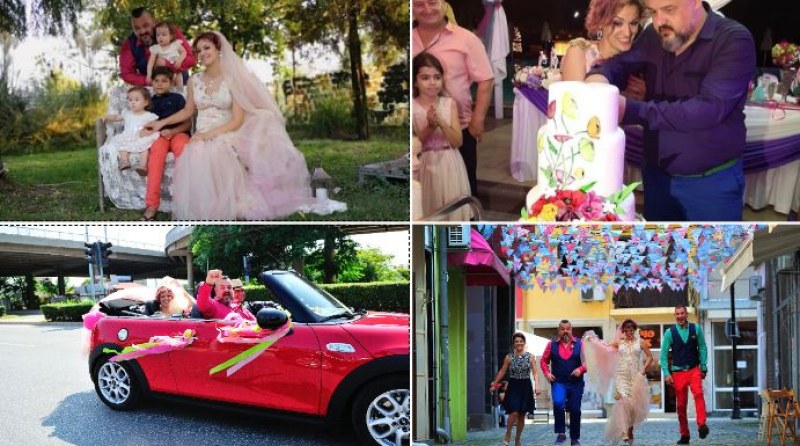 Цветна сватба на занаятчии събра погледите в града на тепетата СНИМКИ