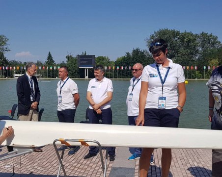 Три олимпийски шампионки пожелаха успех на световното по гребане в Пловдив СНИМКИ