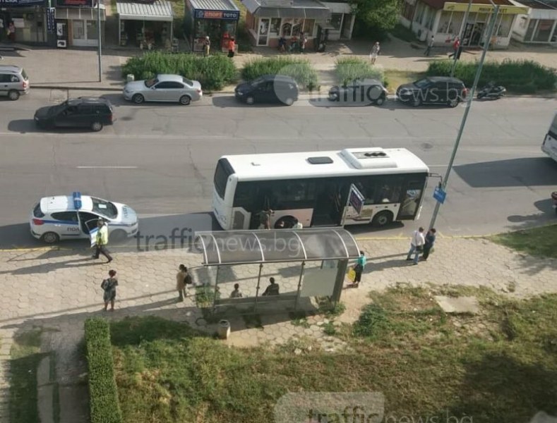 Автобус прегази крака на жена в Тракия, откараха я в болница СНИМКА