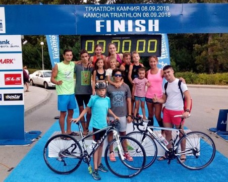 Пловдивските триатлонисти с 5 медала от държавното в Камчия