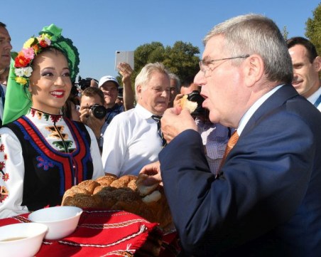 Президентът на МОК с огромно признание към Пловдив