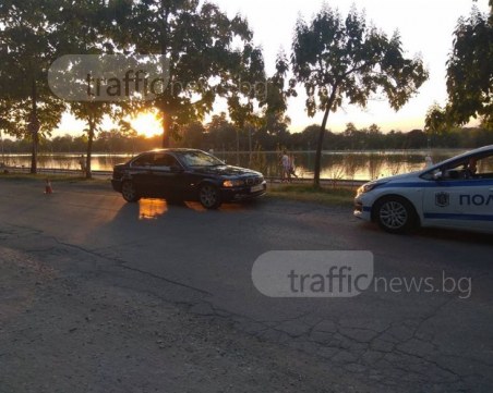 БМВ блъсна момиче край Гребната база СНИМКИ