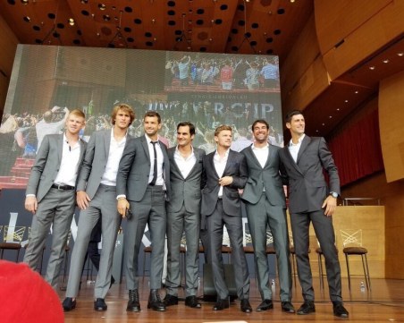 Легендата Бьорн Борг избра Григор да открие шоуто Laver Cup