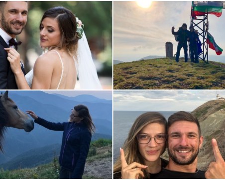 Алекс и Люси - различните младоженци! Влюбените превърнаха медения си месец в приключение СНИМКИ и ВИДЕО