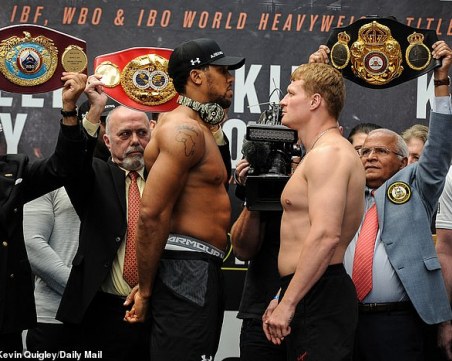 Шоуто между Джошуа и Поветкин тази вечер - внимание към втория рунд