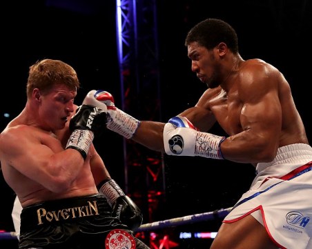 Джошуа просна Поветкин в седмия рунд ВИДЕО И СНИМКИ