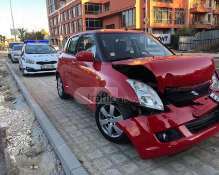 Пак катастрофа на новоасфалтирания бул. 