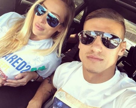 Щерката на Цветелина Бориславова се залюби със звезда на ЦСКА СНИМКИ