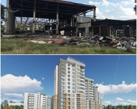 9 блока на мястото на бившата Мебелна къща, най-високият се извисява на 16 етажа СНИМКИ