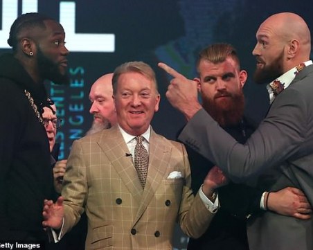 Уайлдър и Фюри едва не се сбиха, след 20 минути се обясниха в любов ВИДЕО