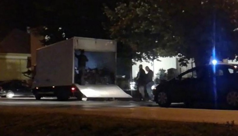 70 мигранти бяха открити в камион, управляван от български шофьори в Хърватия