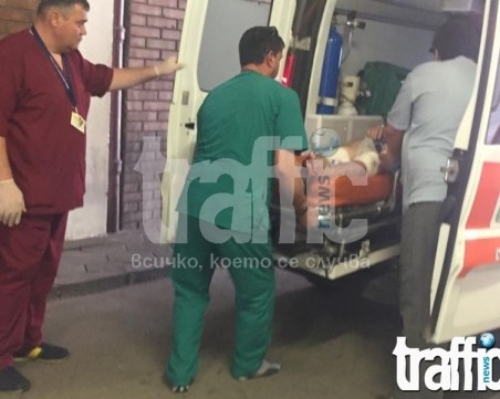 Люта свада! Мъж наръга свой роднина при скандал