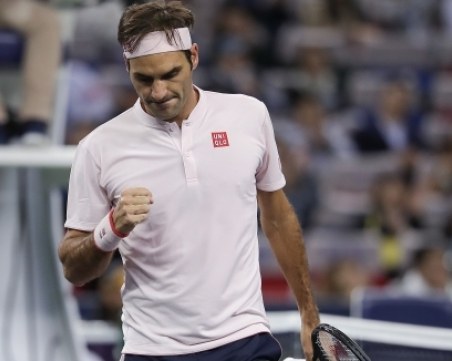 Руснак препарира Федерер с удар от арсенала на...Федерер ВИДЕО