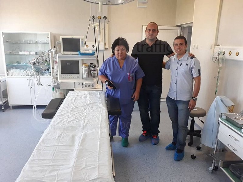 Детската хирургия в Пловдив получи нова операционна маса СНИМКИ