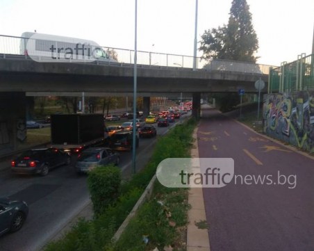 Кметът се извини за ужасяващата тапа на Коматевския възел, надява се днес да не е така