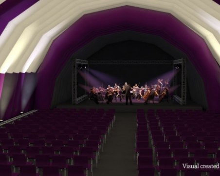 Купуват мобилна зала за концерти и представления, която ще обикаля цял Пловдив