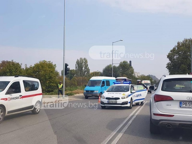 55-годишна жена е блъснатата на пешеходна пътека на Пещерско шосе