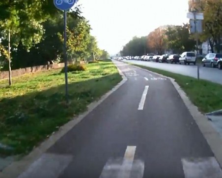 През погледа на велосипедист: Зверска тапа блокира Пловдив ВИДЕО