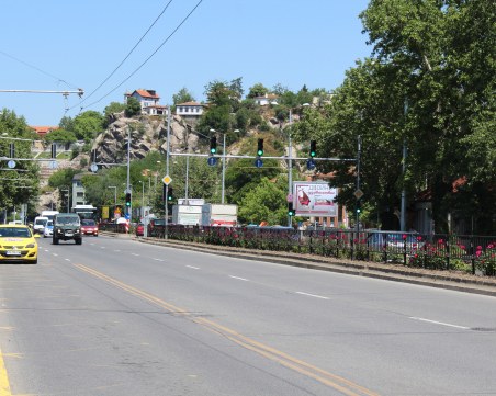 Нова пътна блокада в центъра на Пловдив от днес