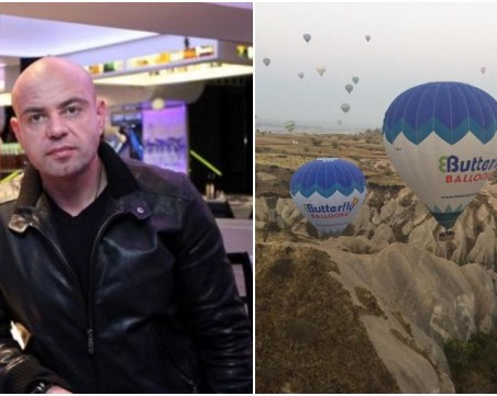 Владо Вишански се издигна нависоко – полетя с балон в Кападокия СНИМКИ
