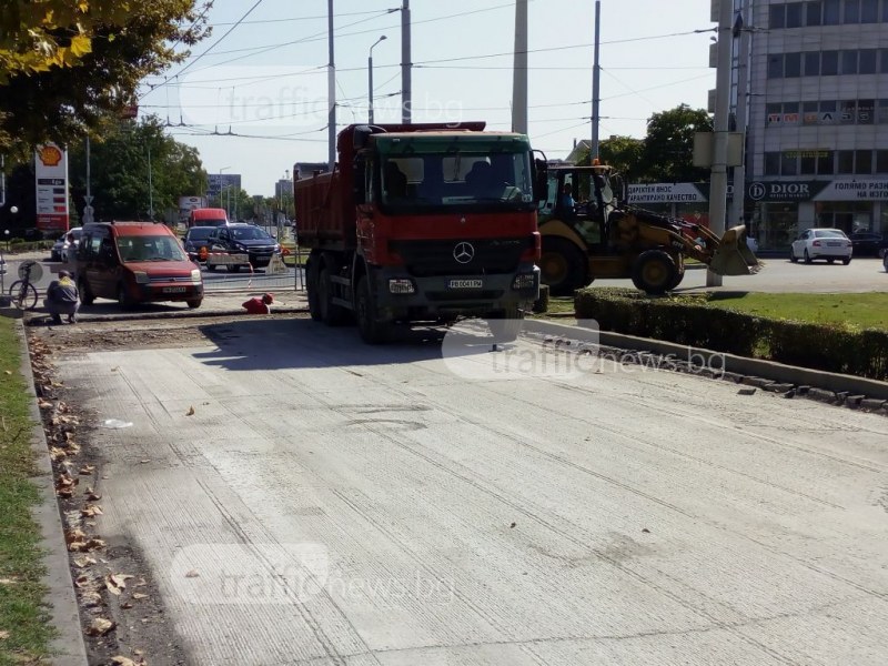 Приключват ремонтните работи по южното платно на булевард 