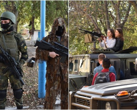 Въоръжени до зъби командоси посрещнаха пловдивчани с отворени врати СНИМКИ