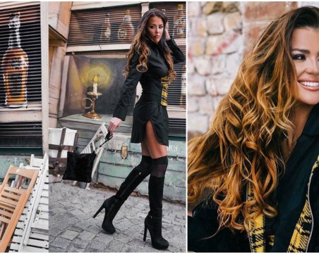 Бориса Тютюнджиева добави лондонски привкус на Капана, събра погледите СНИМКИ