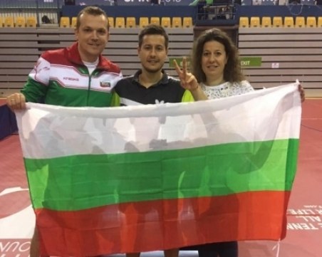 Българин с исторически медал от световно по тенис на маса