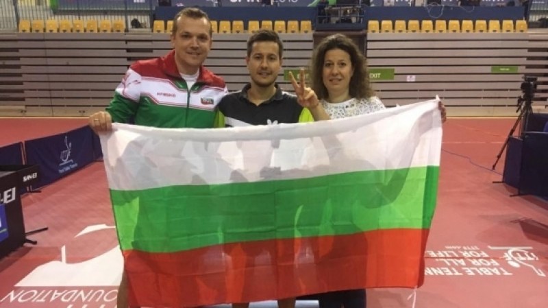 Българин с исторически медал от световно по тенис на маса