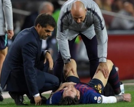 Меси счупи ръка, пропуска Ел Класико