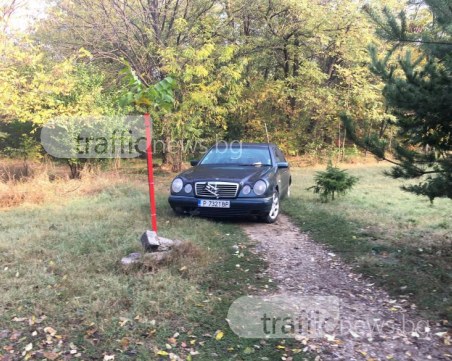 Вместо с фиш паркирал в пловдивския парк Лаута се сдоби с презерватив! СНИМКИ