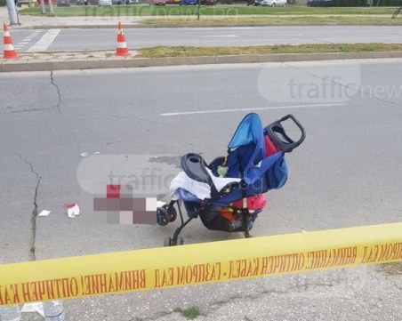 Майката, пометена от автобус в Пловдив, вече е в съзнание и диша самостоятелно