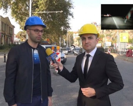 Роми атакуват коли с пътни знаци на магистралата край Пловдив ВИДЕО