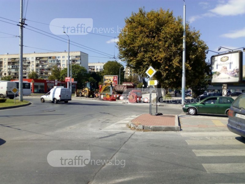 Затварят част от главен булевард в Пловдив за повече от месец