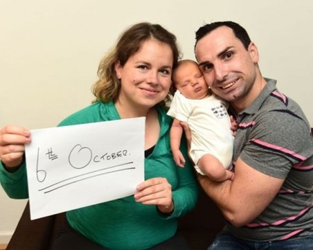 Българско бебе стана сензация във Великобритания, на косъм е от книгата на Гинес