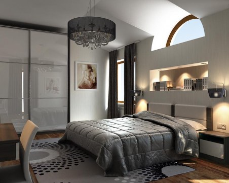 Свежи идеи за дизайн на стената над спалнята СНИМКИ