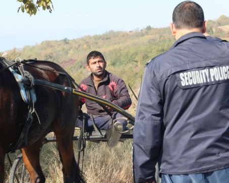 Протест срещу каруците в Казанлък