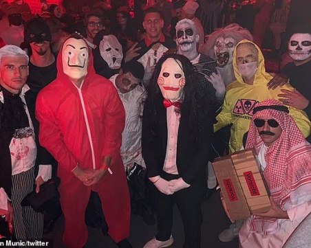 Звезда на Байерн спретна огромен скандал на Хелоуийн